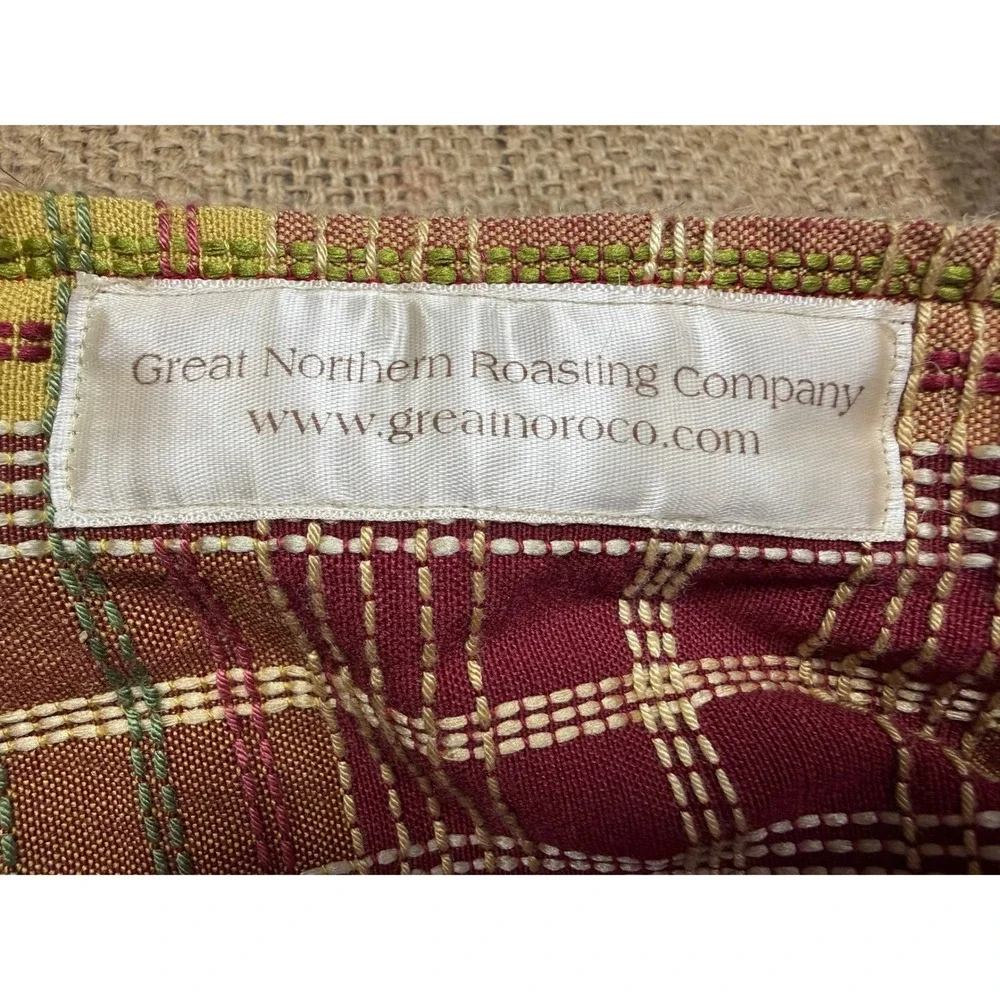 Great Northern Roasting Company Organic Peru Fairtrade Coffee Burlap Tote‎ Bag